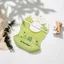 Yếm Ăn Dặm Cocobear Tootie Có Máng Hứng, Yếm Tootie Ăn Dặm Phong Cách Hàn Quốc Chống Thấm Dễ Vệ Sinh