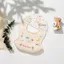 Yếm Ăn Dặm Cocobear Tootie Có Máng Hứng, Yếm Tootie Ăn Dặm Phong Cách Hàn Quốc Chống Thấm Dễ Vệ Sinh