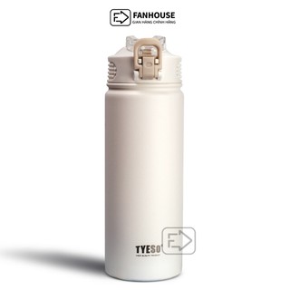 Bình giữ nhiệt Tyeso chính hãng 530ml bình nước giữ nhiệt Fan House inox 304 khắc tên theo yêu cầu