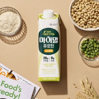 Thức uống 20g đạm thực vật TPBS Nucare All Protein Plant Based Savory Grain 250ml Hàn Quốc chính hãng