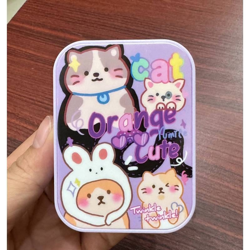 khay đôi chó Shiba happy wood hồng, khay mèo Drange tím