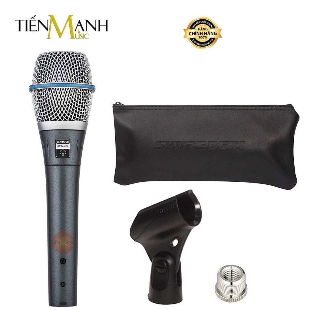 [Chính Hãng] Shure BETA 87A Mic Cầm Tay Micro Supercadioid Condenser ...