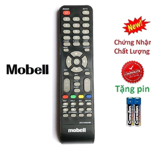 tay điều khiển remote từ xa tivi mobell hàng tốt LCD-kèm pin-tay đầu bấm tivi mobell hàng tốt LCD