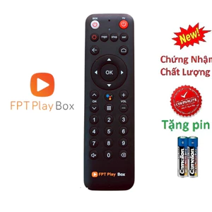 tay điều khiển remote từ xa FPT nói 2020 bóc máy chính hãng mới-kèm pin