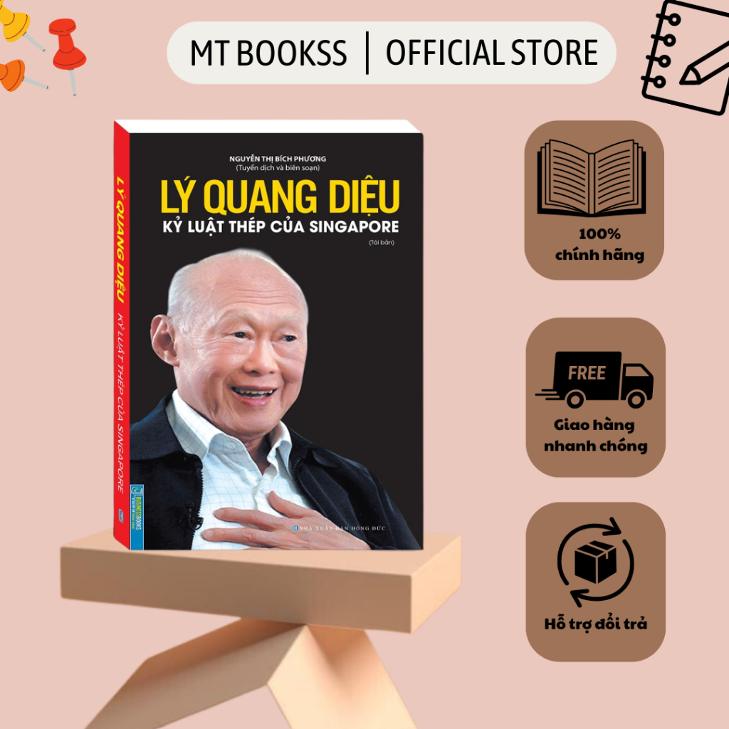 Sách - Lý Quang Diệu Kỷ Luật Thép Của Singapore (bìa mềm)