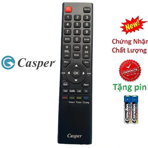 tay điều Khiển remote từ xa Tivi Casper LCD 32HN5000 Chính hãng-kèm pin