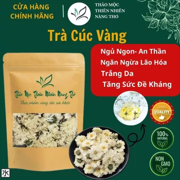 ✅[CHÍNH HÃNG] Trà Hoa Cúc Trắng ( Trà Bạch Cúc) Loại 1🍃- Tiệm Trà Nàng thơ - Trà An Thần - Ngủ Ngon