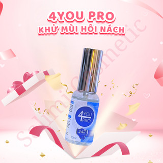Xịt Khử Mùi Toàn Thân 4YOU SPRAY Giúp Ngăn Tiết Mồ Hôi,Khử Mùi Cơ Thể Không Gây Ố Vàng Áo | Net 30ml