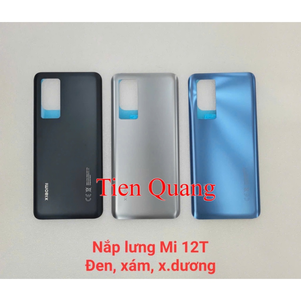 Bộ vỏ Xiaomi Mi 12T / Mi 12T Pro / K50 Ultra (gồm lưng, xương liền viền, phím bấm, kính cam, khe sim) | BigBuy360 - bigbuy360.vn