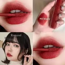 [ Son Minisize ] Son Kem Blur Fudge Tint-03 Musky Cam Đỏ Gạch( lọ chiết 0.5ml )