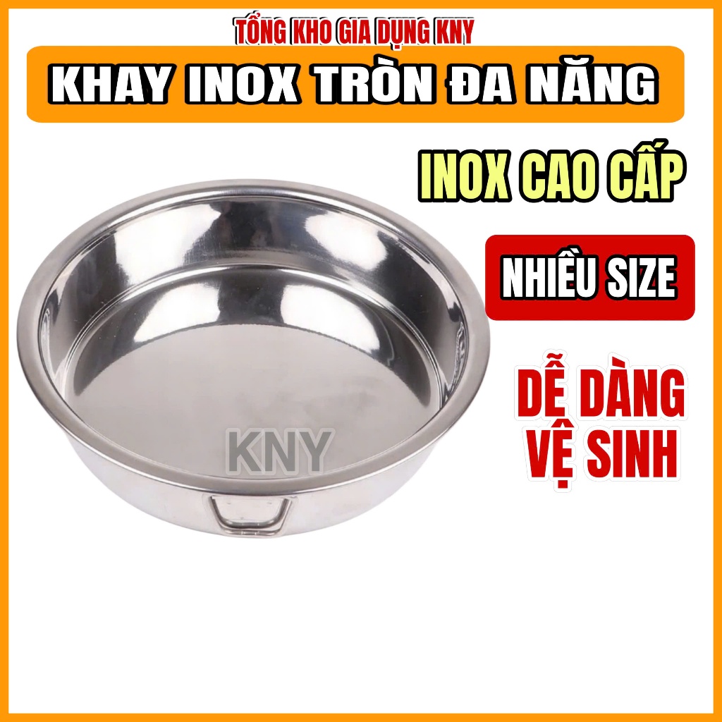 Khay inox tròn, Xửng Tròn Inox Khay Bơ Inox Cao Cấp Inox 304 Cao Cấp ...