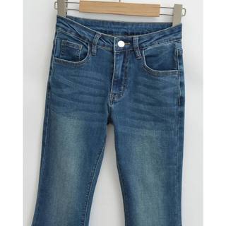 [HÌNH SP THẬT] JEAN ỐNG LOE LƯNG THẤP M008