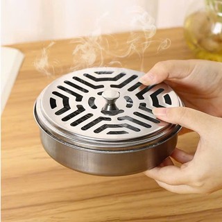 Khay Đựng Hương Muỗi Bằng Thép Không Gỉ,  HỘP ĐỰNG HƯƠNG MUỖI - HOPDUNGHUONGMUOI5562