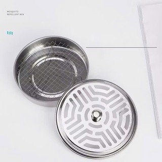 Khay Đựng Hương Muỗi Bằng Thép Không Gỉ,  HỘP ĐỰNG HƯƠNG MUỖI - HOPDUNGHUONGMUOI5562