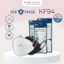 Khẩu Trang KF94 Uni Mask, Khẩu trang 4D kháng khuẩn chính hãng kiểu dáng Hàn Quốc