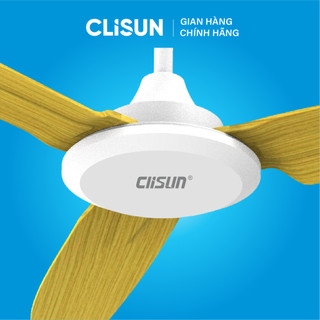Quạt Trần 3 Cánh CLISUN | Quạt Trần Phòng Khách Tối Giản Hiện Đại Tiết Kiệm Điện QT3C02/DC