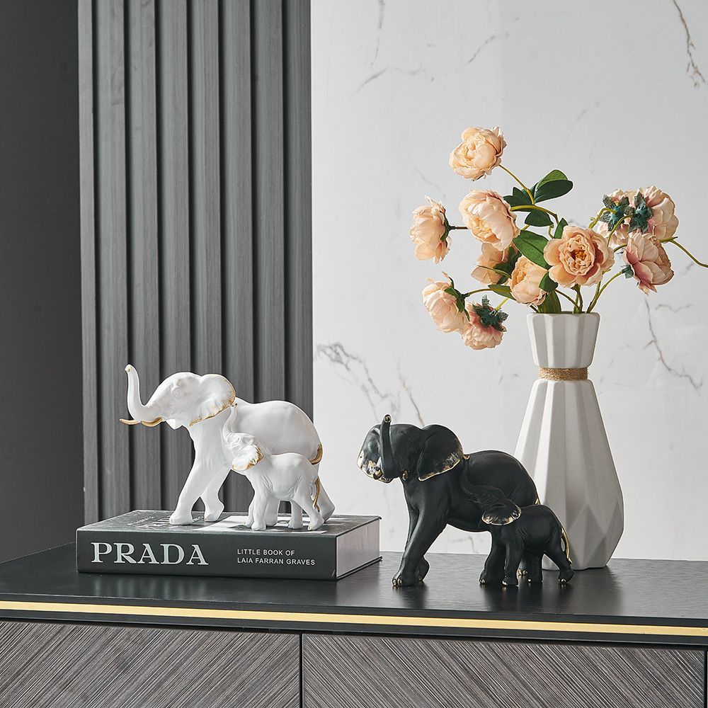 Tượng voi , tượng gia đình voi , trang trí nhà cửa đẹp,quà tặng tân gia, quà tặng ý nghĩa