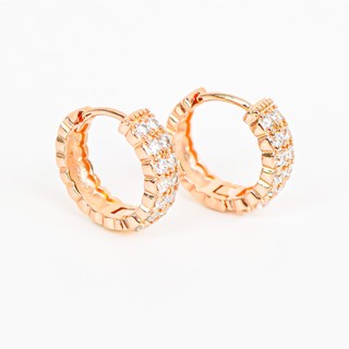 Khuyên tai nữ LAMY Huggie Hoops Earrings Rose Gold 3289