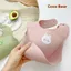Yếm Ăn Dặm Cocobear Tootie Silicone, Yếm ăn dặm nhiều hình Cocobear Tootie dáng Hàn Quốc