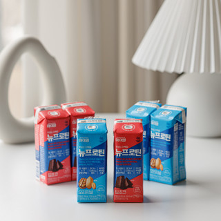 Sữa đạm pha sẵn DAESANG WELLIFE Mymeal Nu Protein deep choco vị socola hộp 190ml