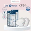 Khẩu trang KF94 UNI MASK 4 lớp kháng khuẩn, kiểu dáng 4D chống bụi mịn tia uv