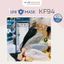 Khẩu trang KF94 UNI MASK 4 lớp kháng khuẩn, kiểu dáng 4D chống bụi mịn tia uv