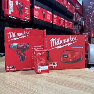 Máy bắn vít, vặn vít M12 BID Milwaukee chính hãng - Trọng lượng nhẹ, nhỏ gọn - Bảo hành chính hãng