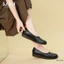 Giầy da KOSU nữ cao 2,5cm, giày Oblique Toe nhẹ êm Nhật Bản KS-23130