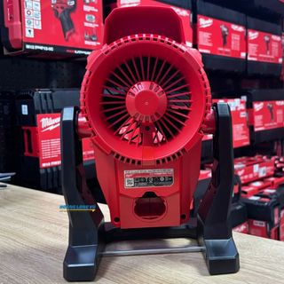 Quạt pin M12 AF Milwaukee có 3 cấp độ gió, hoạt động tới 16h, đầu quạt xoay 360 độ - Chính Hãng