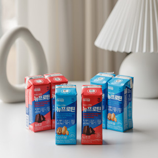 Sữa đạm pha sẵn DAESANG WELLIFE Mymeal Nu Protein 190ml Combo 10 hộp mix 3 vị (nguyên bản, chuối, socola)