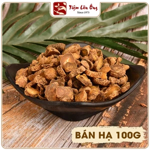 Bán hạ chế 100g, củ bán hạ khô, sạch, đã được sơ chế - Tiệm Lãn Ông