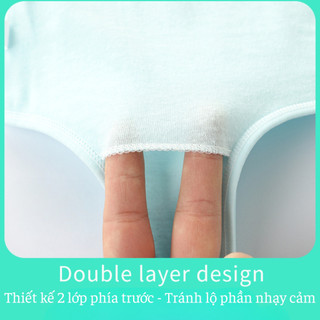 Áo lót lá bé gái cotton - Áo lót cho học sinh cấp 1 cấp 2 không đệm co giãn 4 chiều King Shop B-341