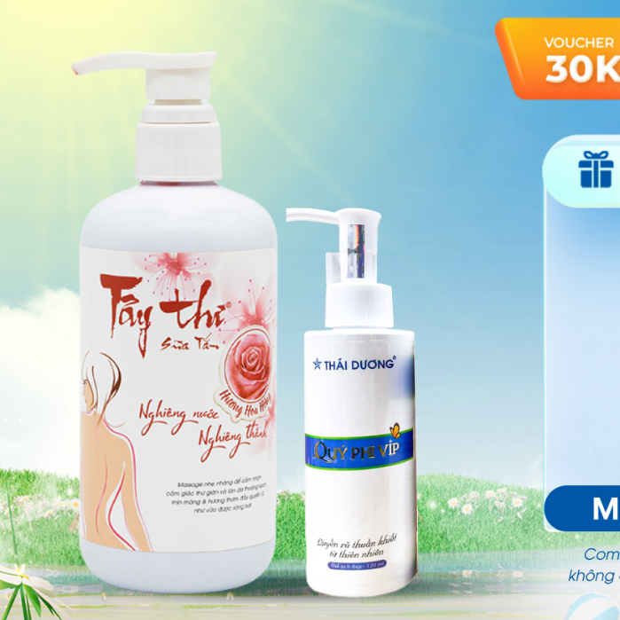 Ảnh Mua 1 Sữa tắm Tây Thi 500ml Tặng 1 dung dịch vệ sinh Quý Phi VIP 120ml 3