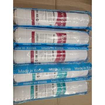 Lõi lọc thô Korihome gồm SEDIMENT - PRE CARBON - dùng để lọc thô, lọc cặn trong các máy lọc nước