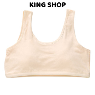 Hàng 2 lớp - Áo lá bé gái - Áo lót bra cho bé gái mới lớn, cotton co giãn 4 chiều King Shop B-508
