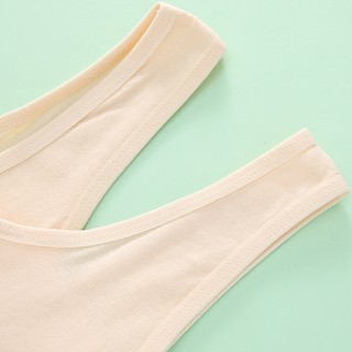 Hàng 2 lớp - Áo lá bé gái - Áo lót bra cho bé gái mới lớn, cotton co giãn 4 chiều King Shop B-508