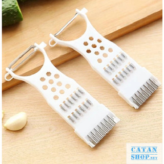 Dụng cụ bào, thái sợi rau củ quả. Dao bào tiện lợi 2 đầu đa năng tiết kiệm thời gian GD856-BaoRauCu