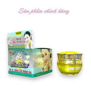 Kem NANO WHITE Vip 10 Siêu Trắng 30gram Chính Hãng