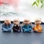 Tượng Chú Tiểu Hòa Thượng Tứ Không, BỘ 4 TƯỢNG CHÚ TIỂU - MÃ: TUONGCHUTIEU89