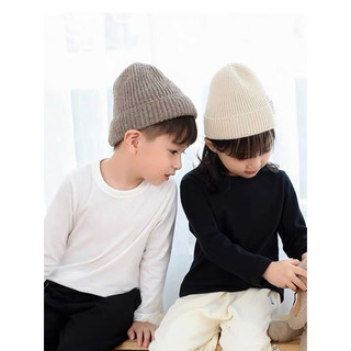 Áo thun dài tay cotton co giãn 4 chiều bé trai bé gái Batala Kids, áo phông TRƠN DÀI TAY thu đông 2024