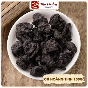 Củ hoàng tinh 100g, hoàng tinh khô dẻo, đã chế - Tiệm Lãn Ông