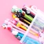 SET BÚT BI ĐẦU THÚ, Combo 20 bút bi đầu hình thú tặng kèm túi zip -MA: BUTBIDAUTHU858