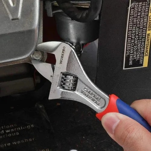 Mỏ lết (cờ lê) có điều chỉnh WORKPRO WP272010 WP272011 WP272012 WP272013 thép Cr-V cao cấp 150-200-250-300mm(6-8-10-12")