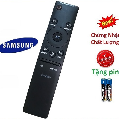 tay điều khiển remote từ xa dàn âm thanh SamSung Soundbar-kèm pin