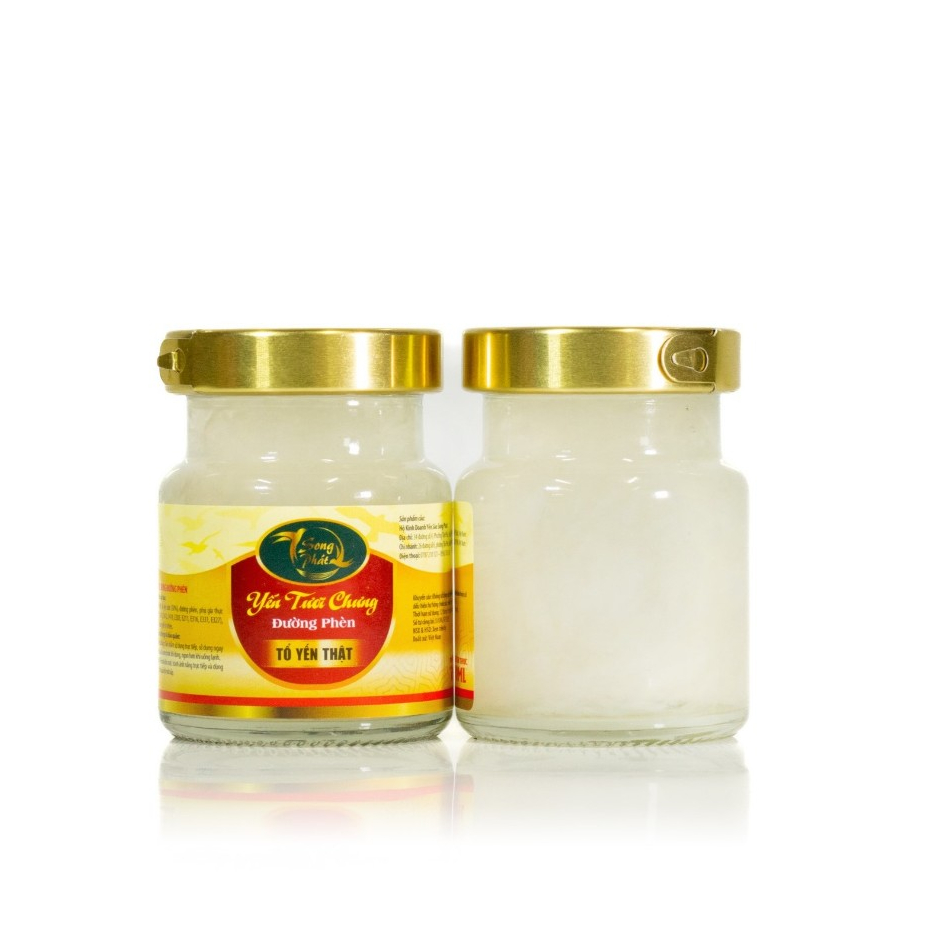 Hộp quà 10 hũ Tổ yến chưng đường phèn Song Phát 70ml