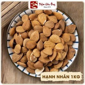 Hạnh nhân 1kg, hàng loại 1, khô, sạch - Tiệm Lãn Ông