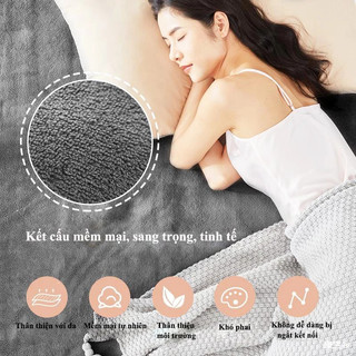 Chăn Điện,Đệm Điện Rulax Sưởi Ấm 2 Vùng Nhiệt Độc Lập Cao Cấp (Chất Liệu Bông Cao Cấp Chống Cháy Nổ) gì u