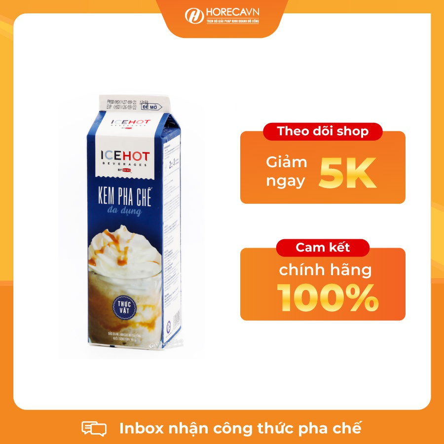 Kem Làm Bánh ICEHOT Hộp 907g – ICEHOT Whip Topping Base | Shopee Việt Nam