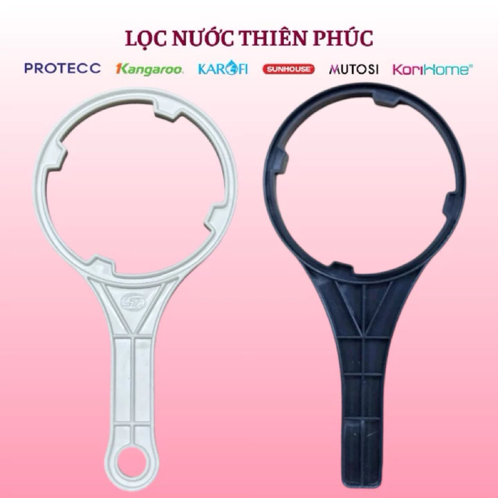 Tay Vặn Mở Ly Lọc 10 Inch - 20 Inch - Gông Đóng Mở Cốc Lọc Thô 10 Inch