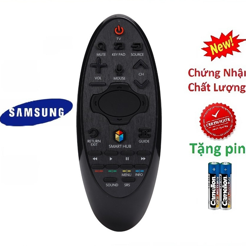 tay điều khiển remote từ xa tivi samsung xoài smart có chuột bay SR-7557-kèm pin